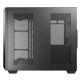 Antec C5 Dual Chamber Gaming Case w/ Glass Side &amp; Front, ATX, No Fans, ARGB Strip, USB-C, Asus BTF Compatible, Black