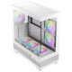 Antec CX700 RGB Elite Gaming Case w/ Glass Side &amp; Front, ATX, 6x RGB Fans, LED Button, USB-C, White