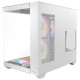 Antec CX800 RGB Elite Dual Chamber Gaming Case w/ Glass Side &amp; Front, ATX, 6x RGB Fans, LED Button, Asus BTF Compatible, White