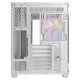 Antec CX800 RGB Elite Dual Chamber Gaming Case w/ Glass Side &amp; Front, ATX, 6x RGB Fans, LED Button, Asus BTF Compatible, White