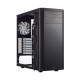 Fractal Design Core 2300 Mid Tower Gaming Case, ATX, Brushed Aluminium-look, Vertical HDD Bracket, 2 Fans