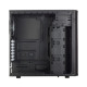 Fractal Design Core 2300 Mid Tower Gaming Case, ATX, Brushed Aluminium-look, Vertical HDD Bracket, 2 Fans