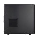 Fractal Design Core 2300 Mid Tower Gaming Case, ATX, Brushed Aluminium-look, Vertical HDD Bracket, 2 Fans