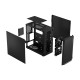 Fractal Design Focus 2 (Black Solid) Gaming Case, ATX, 2 Fans, Mesh Front, Innovative Shroud System