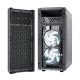 Fractal Design Focus G (Gunmetal) Gaming Case w/ Clear Window, ATX, 2 White LED Fans, Kensington Bracket, Filtered Front, Top &amp; 