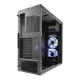 Fractal Design Focus G (Gunmetal) Gaming Case w/ Clear Window, ATX, 2 White LED Fans, Kensington Bracket, Filtered Front, Top &amp; 