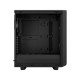 Fractal Design Meshify 2 Compact Lite (Black TG) Gaming Case w/ Light Tint Glass Window, ATX, Angular Mesh Front, 3 Fans