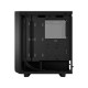 Fractal Design Meshify 2 Compact Lite (Black TG) Gaming Case w/ Light Tint Glass Window, ATX, Angular Mesh Front, 3 Fans