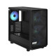 Fractal Design Meshify 2 RGB (Black TG) Gaming Case w/ Light Tint Glass Window, E-ATX, Angular Mesh Front, 4 RGB Fans, Fan Hub, 