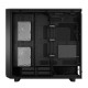 Fractal Design Meshify 2 XL (Black TG Dark) Gaming Case w/ Dark Tint Glass Window, E-ATX, Angular Mesh Front, 3 Fans, Fan Hub, D