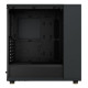 Fractal Design North Charcoal Black (TG Dark) Case w/ Dark Tint Glass Window, ATX, 2 Fans, USB-C, Walnut Front