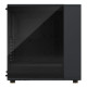 Fractal Design North Charcoal Black (TG Dark) Case w/ Dark Tint Glass Window, ATX, 2 Fans, USB-C, Walnut Front