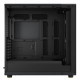 Fractal Design North XL Charcoal Black (Black Solid) Case, E-ATX, Fine Mesh Side, 3 PWM Fans, USB-C, Walnut Front