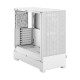 Fractal Design Pop Air (White TG) Gaming Case w/ Clear Glass Window, ATX, Hexagonal Mesh Front, 3 Fans