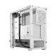 Fractal Design Pop Air (White TG) Gaming Case w/ Clear Glass Window, ATX, Hexagonal Mesh Front, 3 Fans