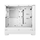 Fractal Design Pop Air (White TG) Gaming Case w/ Clear Glass Window, ATX, Hexagonal Mesh Front, 3 Fans