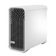 Fractal Design Torrent (White Clear TG) Gaming Case w/ Clear Glass Windows, E-ATX, 5 Fans, Fan Hub, RGB Strip on PSU Shroud, Fro