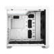 Fractal Design Torrent (White Clear TG) Gaming Case w/ Clear Glass Windows, E-ATX, 5 Fans, Fan Hub, RGB Strip on PSU Shroud, Fro