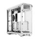 Fractal Design Torrent (White Clear TG) Gaming Case w/ Clear Glass Windows, E-ATX, 5 Fans, Fan Hub, RGB Strip on PSU Shroud, Fro