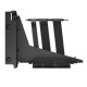 Fractal Design Flex 2 Vertical GPU Bracket with 195mm PCIe 4.0 Riser Cable, Black