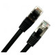 Spire CAT8.1 LSZH 26AWG Network Cable, 1 Metre, 40Gbps LAN, Full Copper, Flush Moulded, Black