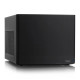 Fractal Design Node 304 (Black) Compact Cube Case, Mini ITX, ATX PSU &amp; 310mm GPU Support, Modular Interior, 3 Fans, Fan Controll