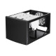 Fractal Design Node 304 (Black) Compact Cube Case, Mini ITX, ATX PSU &amp; 310mm GPU Support, Modular Interior, 3 Fans, Fan Controll