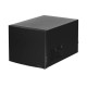 Fractal Design Node 304 (Black) Compact Cube Case, Mini ITX, ATX PSU &amp; 310mm GPU Support, Modular Interior, 3 Fans, Fan Controll