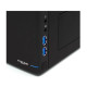 Fractal Design Node 304 (Black) Compact Cube Case, Mini ITX, ATX PSU &amp; 310mm GPU Support, Modular Interior, 3 Fans, Fan Controll