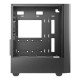 Antec NX500M Gaming Case w/ Glass Window, Micro ATX, 1 Fan, Mesh Front, 360mm Radiator Support, USB-C, Black