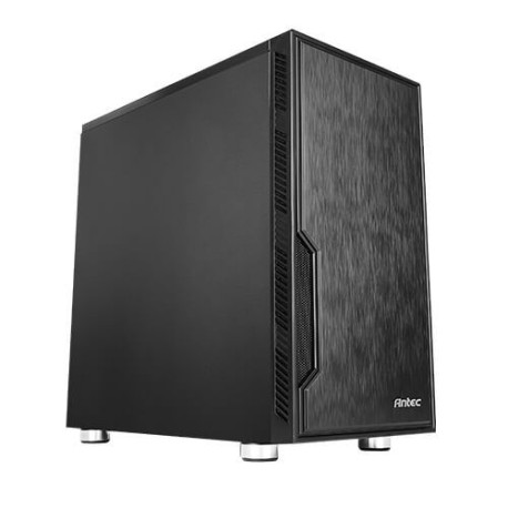 Antec VSK10 Micro ATX Case, 12cm Fan, 2 USB 3.0, Extensive Cooling Options, Black