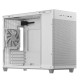 Asus Prime AP201 Gaming Case, Micro ATX, Quasi-Filter Mesh, USB-C, Tool-free Panels, 338mm GPU &amp; 360mm Radiator Support, White