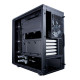 Fractal Design Define Mini C (Black Solid) Quiet Compact Gaming Case, Micro ATX, 2 Fans, ModuVent Technology, PSU Shroud, Option