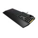 Asus TUF GAMING K1 RGB Keyboard with Volume Knob, 19-key Rollover, Side Light Bar &amp; Armoury Crate, Spill Resistant, Detachable W