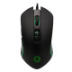 GameMax Pulse 7-Colour LED Gaming Desktop Kit w/ Pulsing Mouse, Multimedia, Anti-Ghosting, 600-3200 DPI Mouse, Sound Activated L