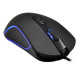 GameMax Pulse 7-Colour LED Gaming Desktop Kit w/ Pulsing Mouse, Multimedia, Anti-Ghosting, 600-3200 DPI Mouse, Sound Activated L