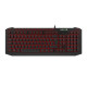 GameMax Pulse 7-Colour LED Gaming Desktop Kit w/ Pulsing Mouse, Multimedia, Anti-Ghosting, 600-3200 DPI Mouse, Sound Activated L