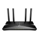 TP-LINK Aginet (EX220) AX1800 Dual Band Wi-Fi 6 Router, OFDMA, EasyMesh, Remote Management, 1 WAN, 4 LAN