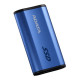 Adata SE880 1TB Pocket Size External SSD, USB 3.2 Gen2 Type-C/Type-A, Blue