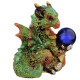 All Seeing Orb Elements Dragon Figurine