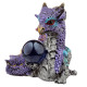 All Seeing Orb Elements Dragon Figurine