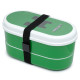 Bento Lunch Box with Fork &amp; Spoon - Minecraft Creeper