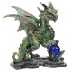 Crystal Rock Soothsayer Enchanted Nightmare Dragon Figurine