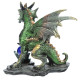 Crystal Rock Soothsayer Enchanted Nightmare Dragon Figurine