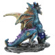 Crystal Rock Soothsayer Enchanted Nightmare Dragon Figurine