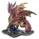 Crystal Rock Soothsayer Enchanted Nightmare Dragon Figurine