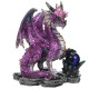 Crystal Rock Soothsayer Enchanted Nightmare Dragon Figurine