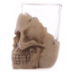 Fantasy Glass and Resin Skull Shot Glasses