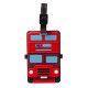 PVC Luggage Tag - London Icons London Bus