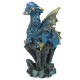 Rock Crystal Enchanted Nightmare Dragon Figurine